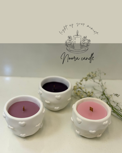 شات شمع قلبی