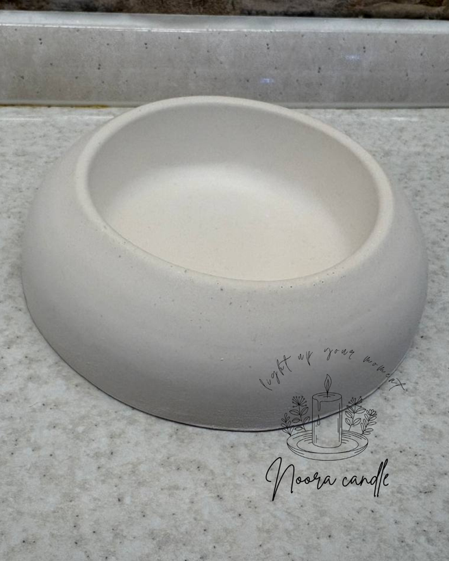 ظرف سنگ مصنوعی دکوراتیو گرد Small